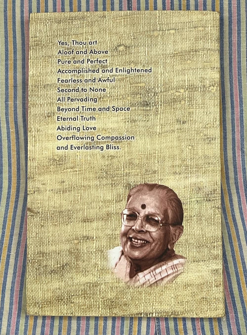 Back cover of Bapu Ki Beti Hamari Behenji