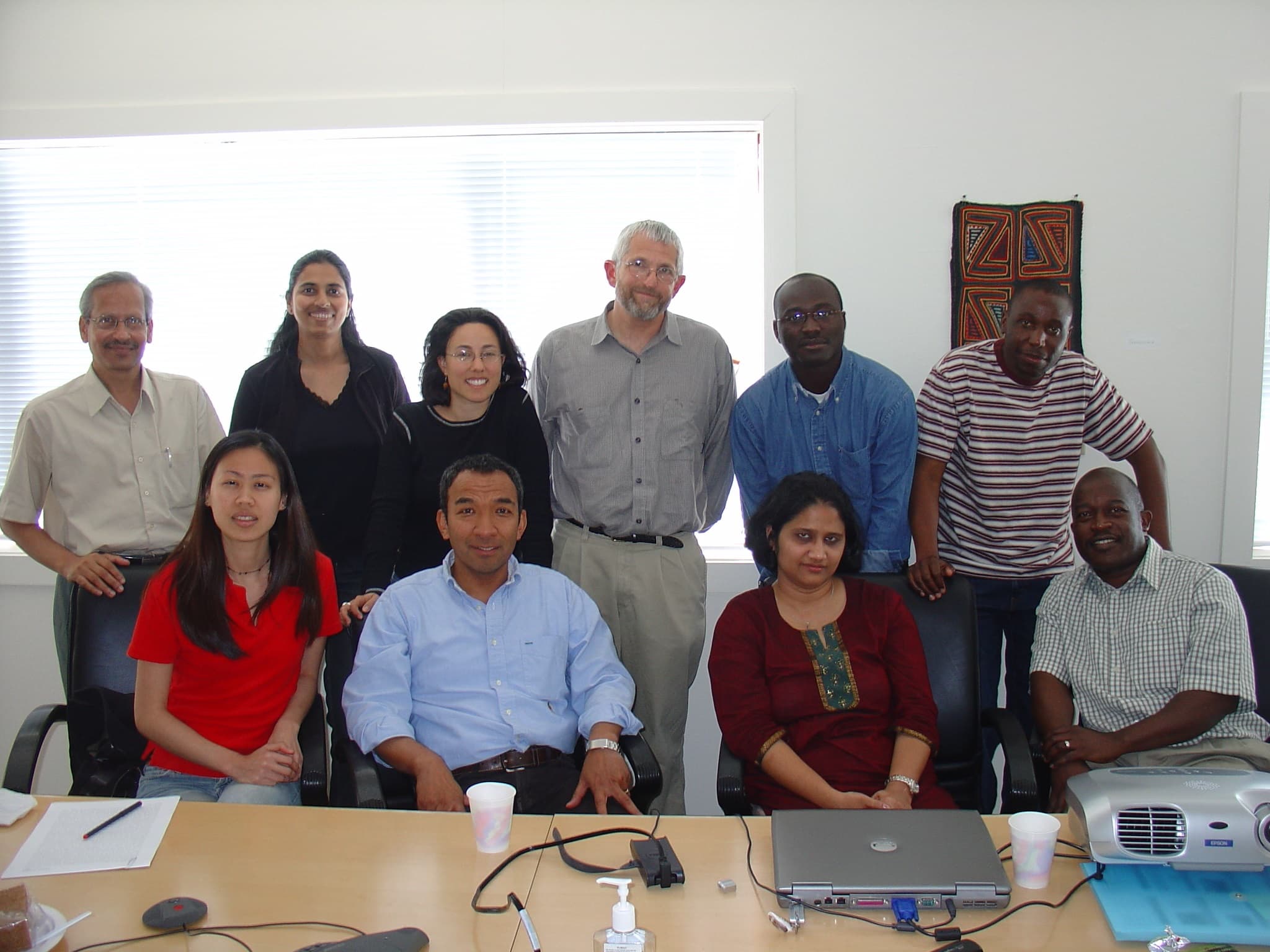 Dr. SP Kalantri with Dr. Art Reingold and MPH cohort at UC Berkeley, 2004