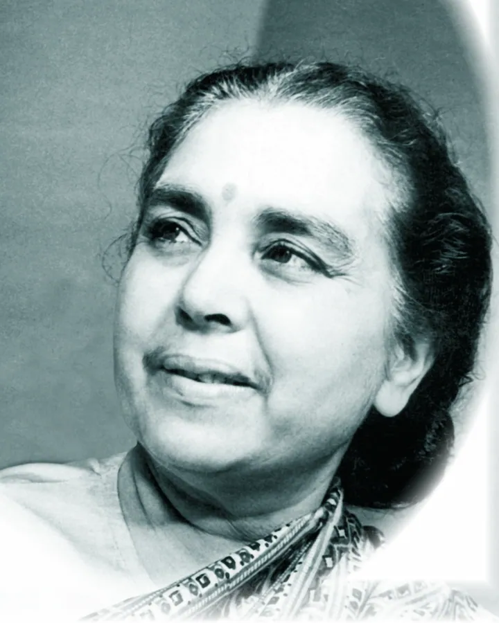 Portrait of Dr Sushila Nayar, physician to Mahatma Gandhi and founder of the Mahatma Gandhi Institute of Medical Sciences (MGIMS), Sevagram