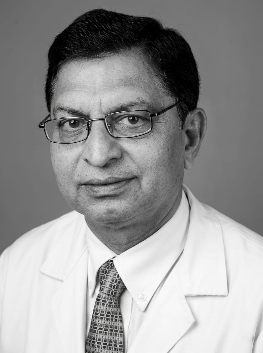 Portrait of Dr. Kiran Kher, Reader in Surgery and MGIMS faculty (1979–1985).